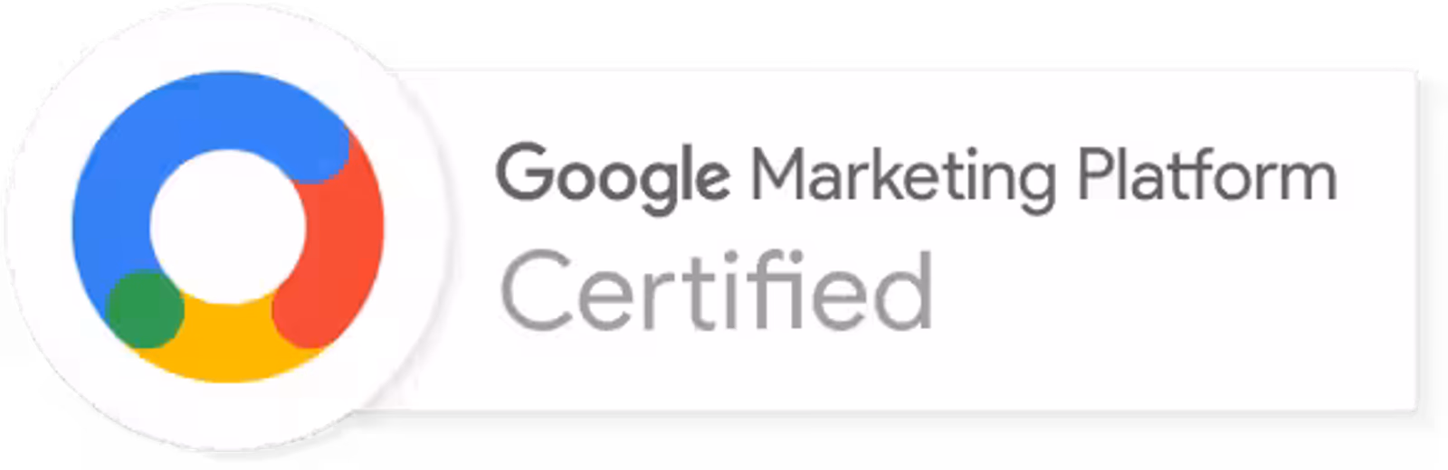 Google Marketing Platform Certified
